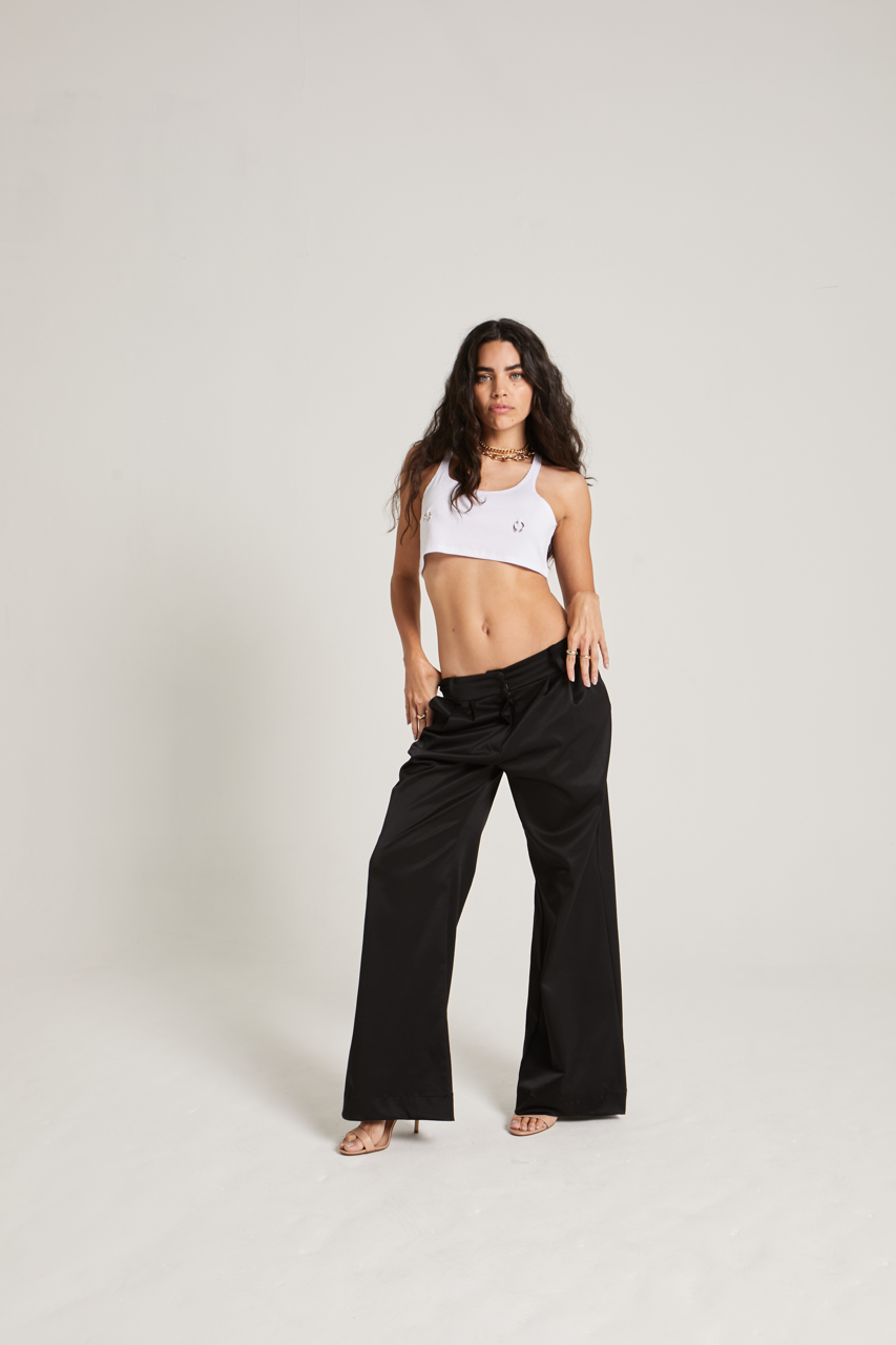 Cropped Piercing WHITE