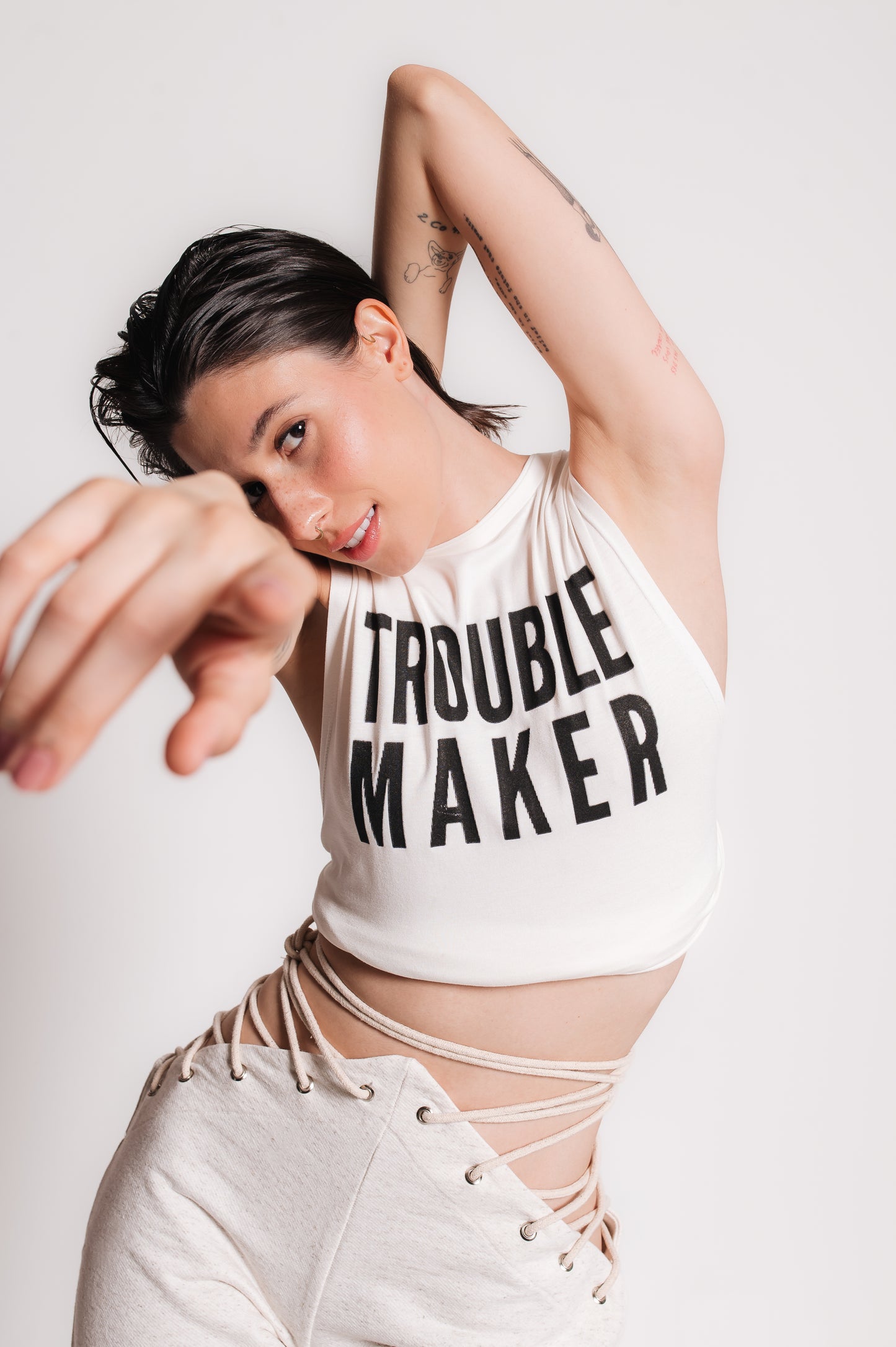 TROUBLE MAKER TANK TOP